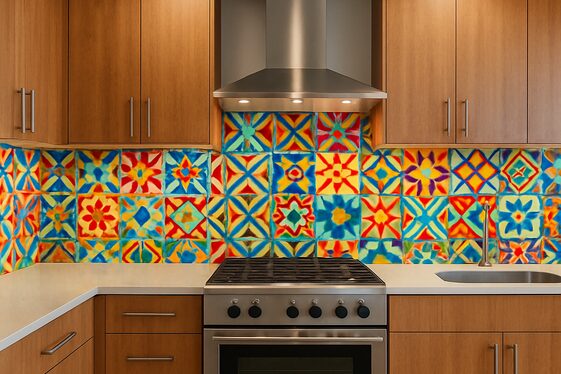 Use Bold Backsplashes to Add Character to Your Kitchen illustration