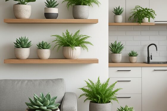 Add Greenery for a Fresh and Inviting Atmosphere illustration