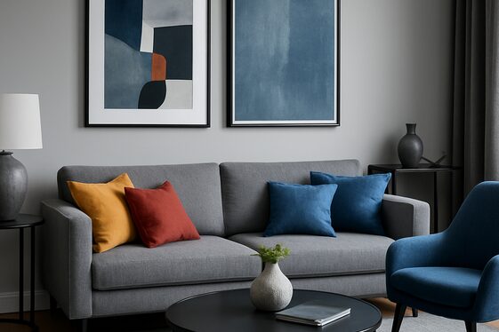 Monochromatic Schemes with Pops of Color illustration