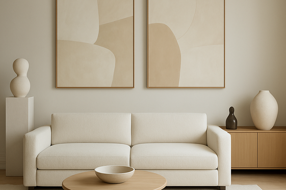 Minimalist Art and Thoughtful Decor illustration