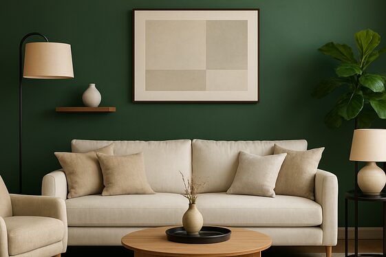 Choose Green Accent Walls for a Bold Statement illustration