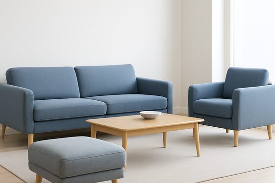 Selecting Blue and Grey Minimalist Furniture for Sleekness illustration
