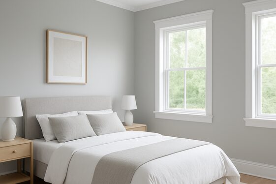 15 Clean and Minimal Gray Wall Bedroom Ideas to Try Guide