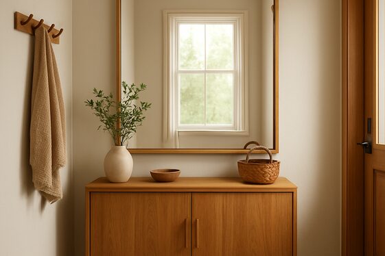 Incorporate a Large Mirror to Open Up the Space illustration