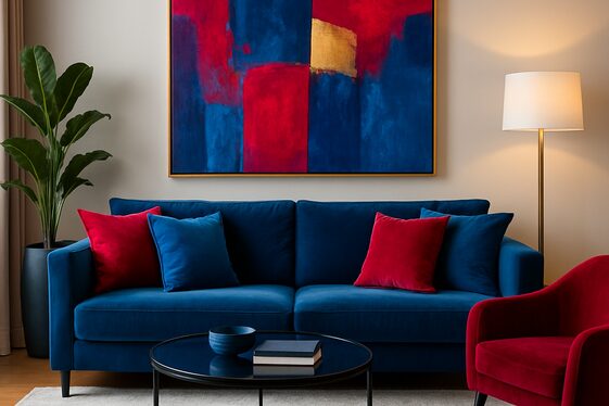 Use Bold, Jewel-Toned Colors for Glam Pop illustration