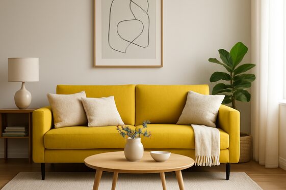Bright Yellow Furniture: Chairs and Sofas That Steal the Show illustration