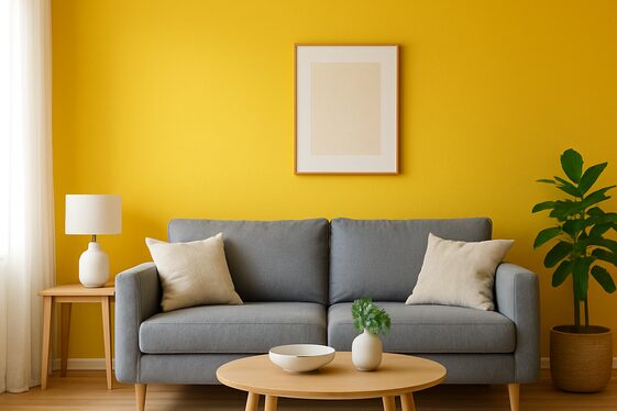 Bold Yellow Accent Walls That Pop Without Overpowering illustration