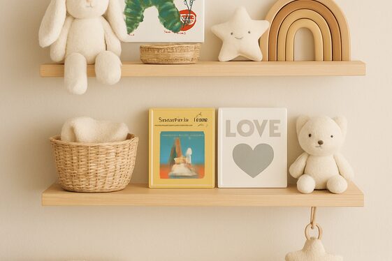 Wall-Mounted Shelves for Accessible Storage illustration