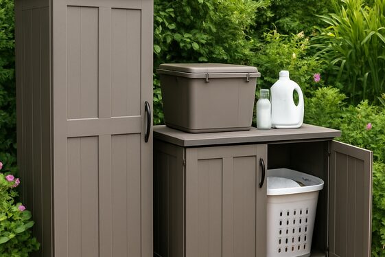 Weatherproof Storage Solutions for Outdoor Laundry illustration