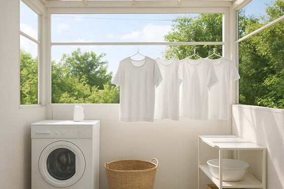 Using Natural Light to Brighten Outdoor Laundry Areas illustration