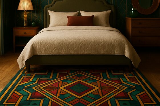 Bring in Vintage-Inspired Rugs with Deco Patterns illustration