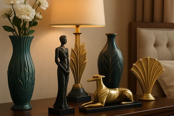 Add Sculptural Accessories and Decorative Objects illustration