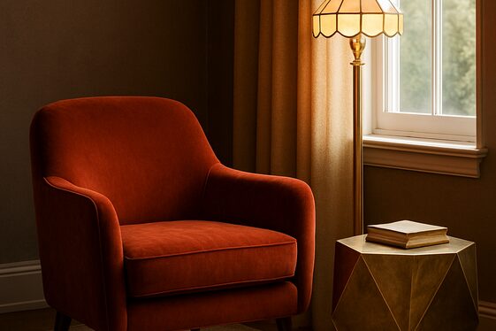 Create a Cozy Reading Nook with Deco Vibes illustration