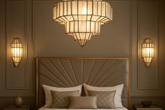 Choose Statement Lighting with Art Deco Influence illustration