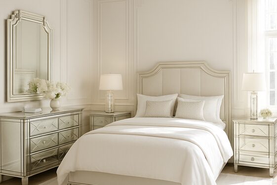 Use Mirrored Furniture to Reflect Light and Space illustration