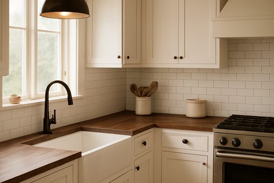 Dark Butcher Block for a Rustic yet Refined Kitchen Vibe illustration