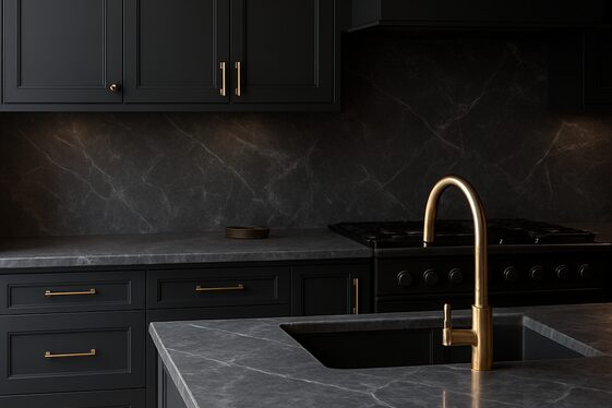 Moody Marble with Subtle Veining to Elevate Your Space illustration