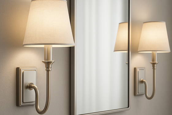 Wall Sconces for Flattering Vanity Light illustration