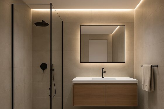 Recessed Lighting to Maximize Space illustration