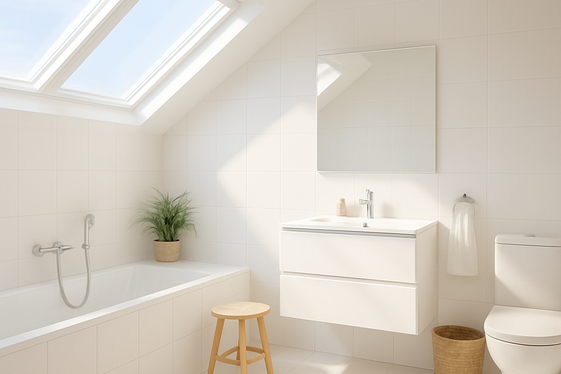 Skylights and Natural Light Boost illustration