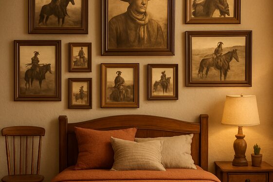 Western-Inspired Wall Art and Gallery Displays illustration