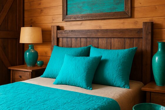 Bold Turquoise Accents for Cowboy Chic Flair illustration