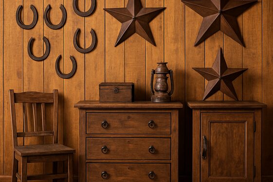 Incorporate Horseshoe and Western Symbol Decor illustration