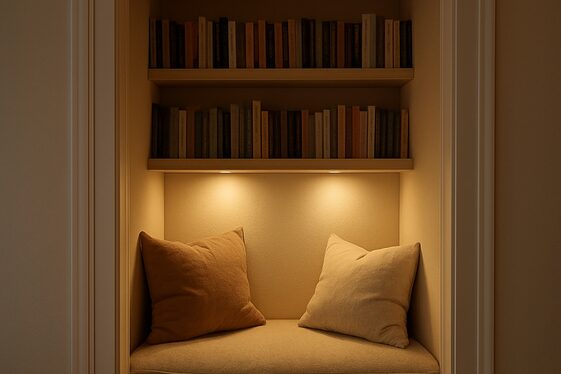 Compact Closet Library: Turning Small Spaces Into Cozy Havens illustration