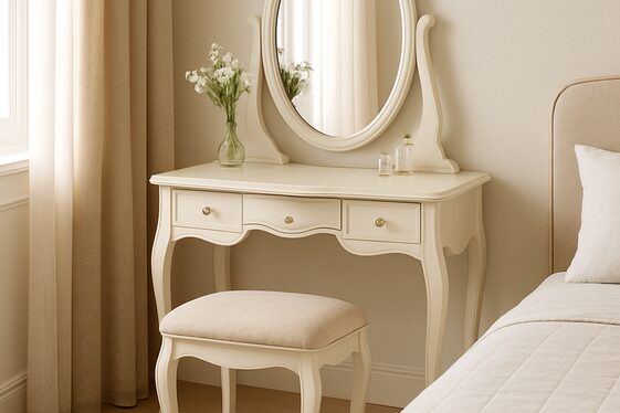 Curvy Vanity Tables for a Chic Bedroom illustration