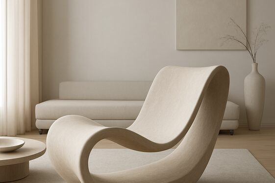 Sculptural Lounge Chairs as Statement Pieces illustration