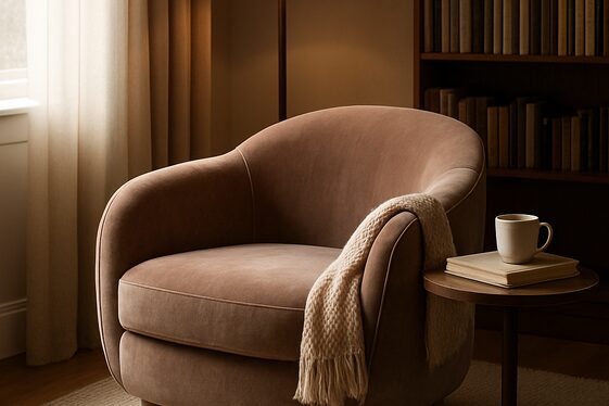Rounded Armchairs as Accent Pieces illustration