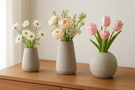 Custom Concrete Vases with Personal Flair illustration