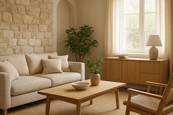 Incorporate Natural Elements for a Fresh Vibe illustration