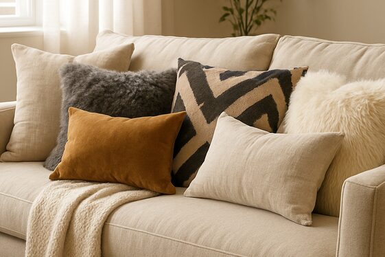 Introduce Soft, Plush Throw Pillows illustration