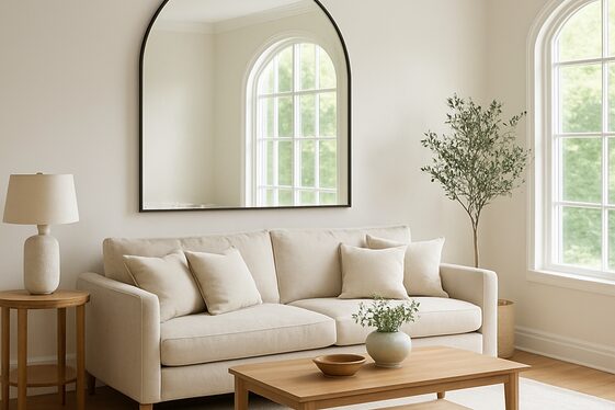 Use Mirrors to Brighten and Enlarge the Space illustration