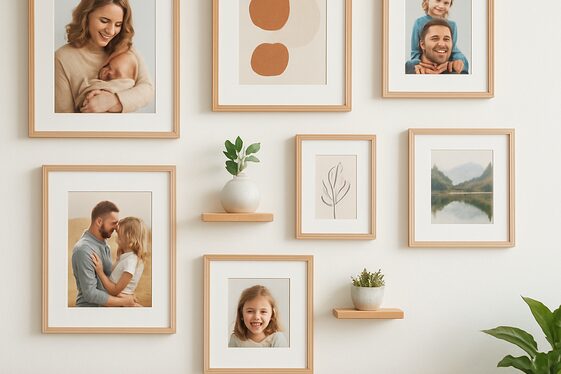 Create a Gallery Wall with Personal Touches illustration