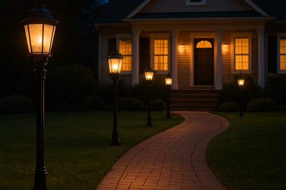 Lantern Post Lights to Define Your Path illustration