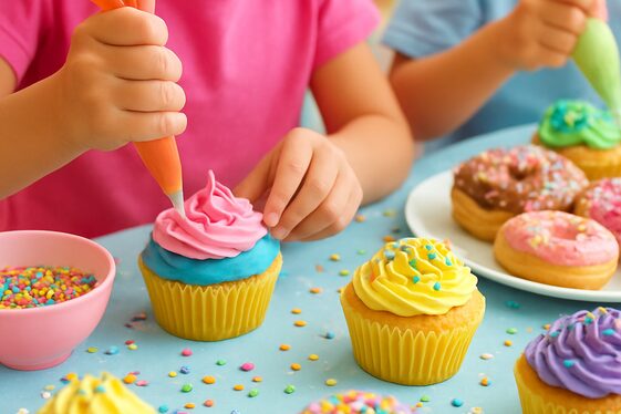 Tasty DIY Cupcake Decorating Challenge illustration