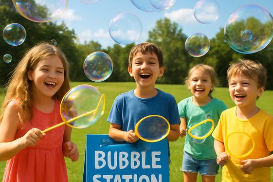 Awesome Bubble Station for Endless Joy illustration