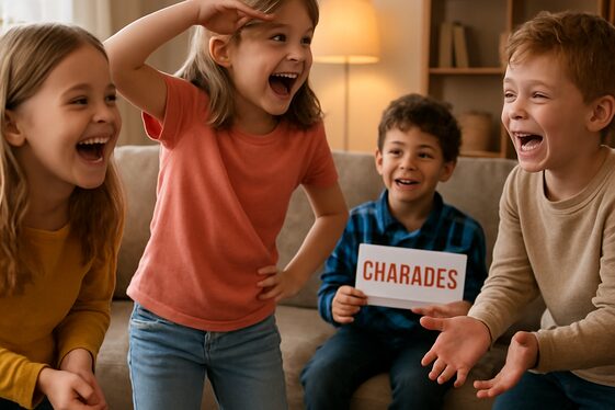 Charades Game with a Twist for Giggles illustration