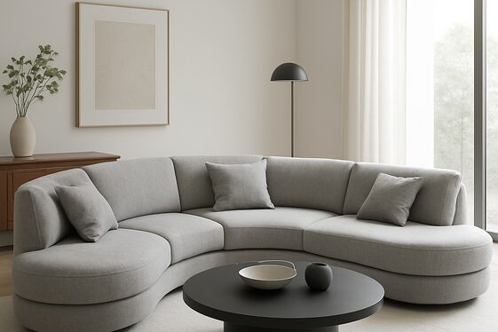 Play with Different Couch Shapes and Styles illustration