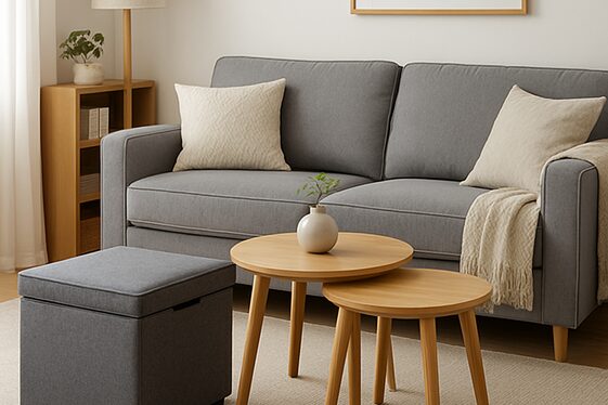 Include Multifunctional Furniture Pieces illustration