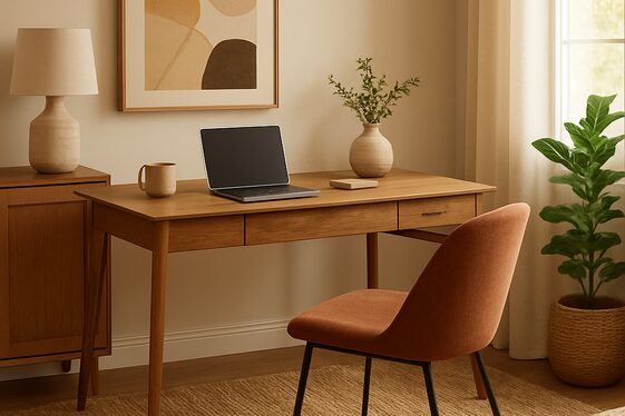 Add a Stylish Rug to Define Your Workspace illustration