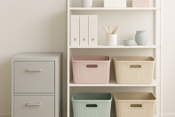 Use Functional Yet Chic Storage Solutions illustration