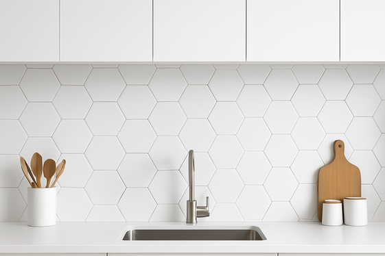 Hexagonal Tiles for a Contemporary Look illustration