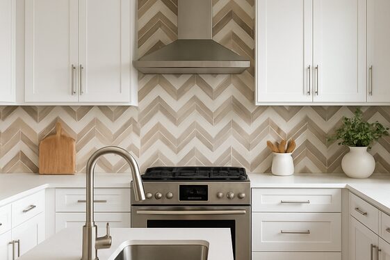 Chevron Pattern for Dynamic Flow illustration