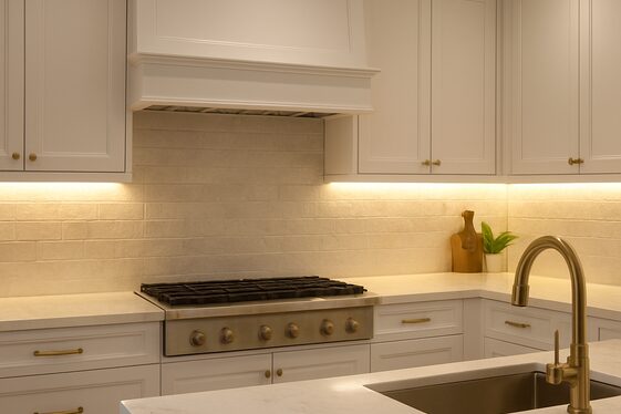 Backlit Backsplashes to Enhance Ambiance illustration