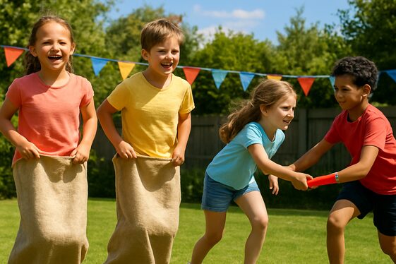 Mini Olympic Games for Kids illustration