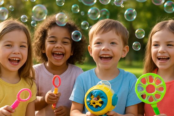 Bubble Bonanza Bash illustration