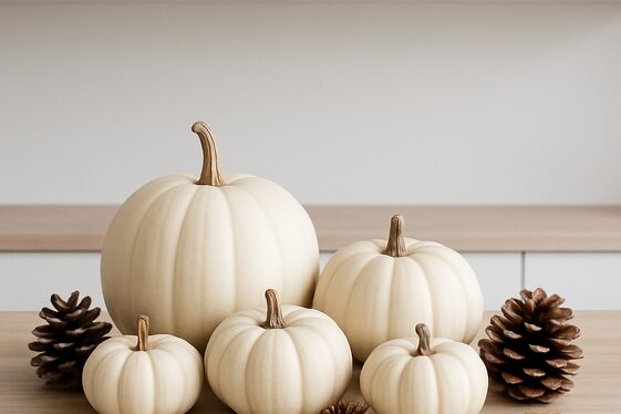 Display a Stylish Pumpkin Collection illustration